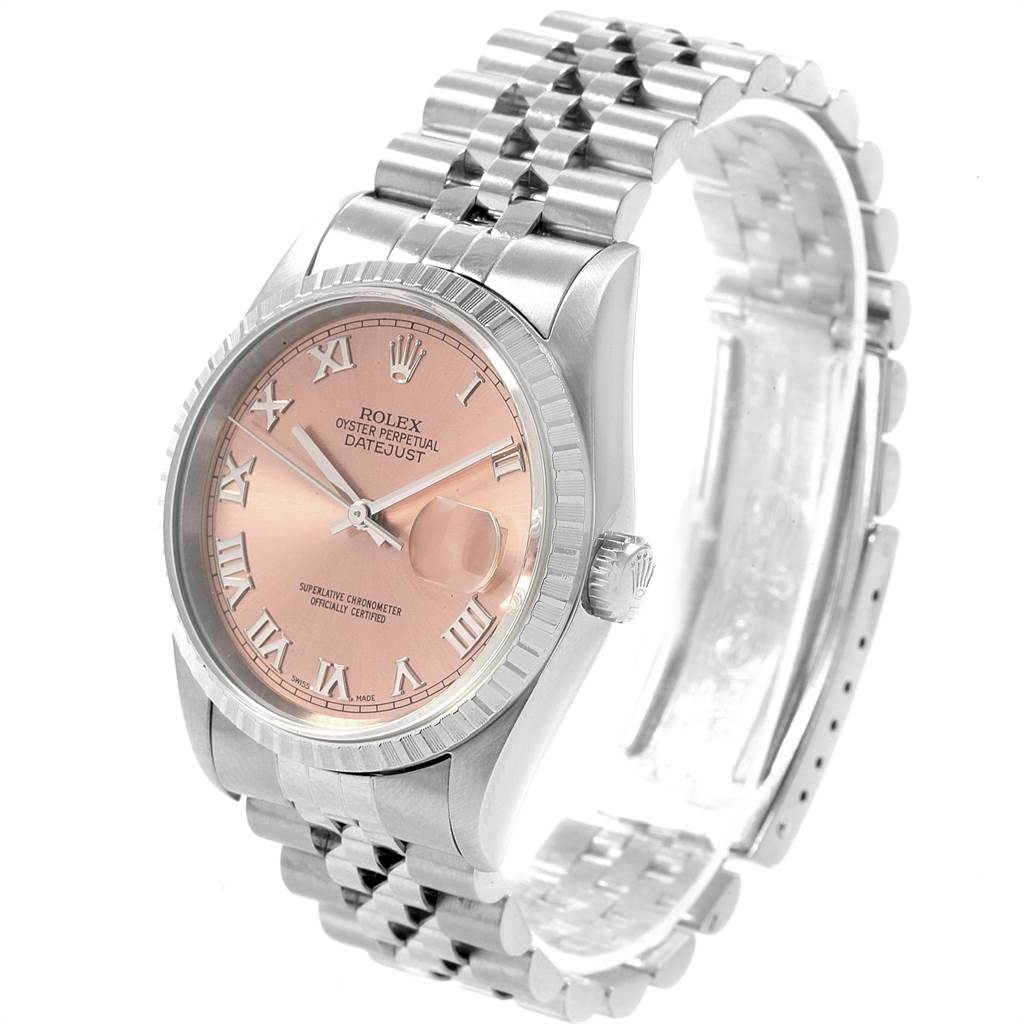 rolex datejust 36 salmon dial