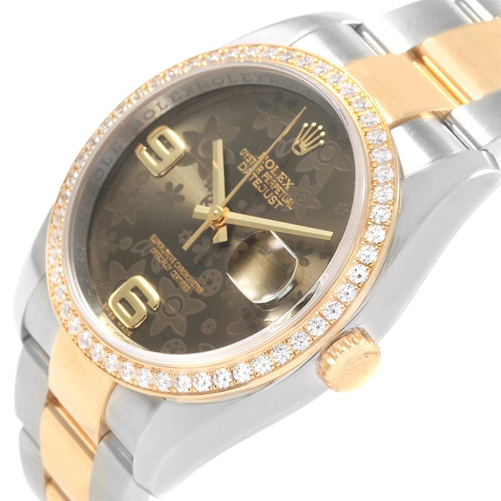 rolex datejust flower dial