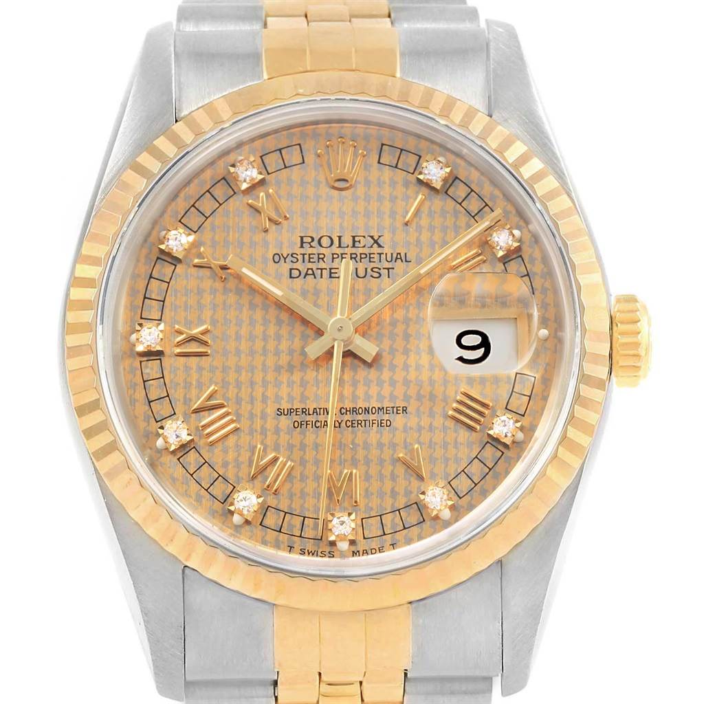 rolex 16233 with diamonds