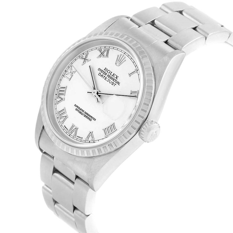 datejust 36 white roman