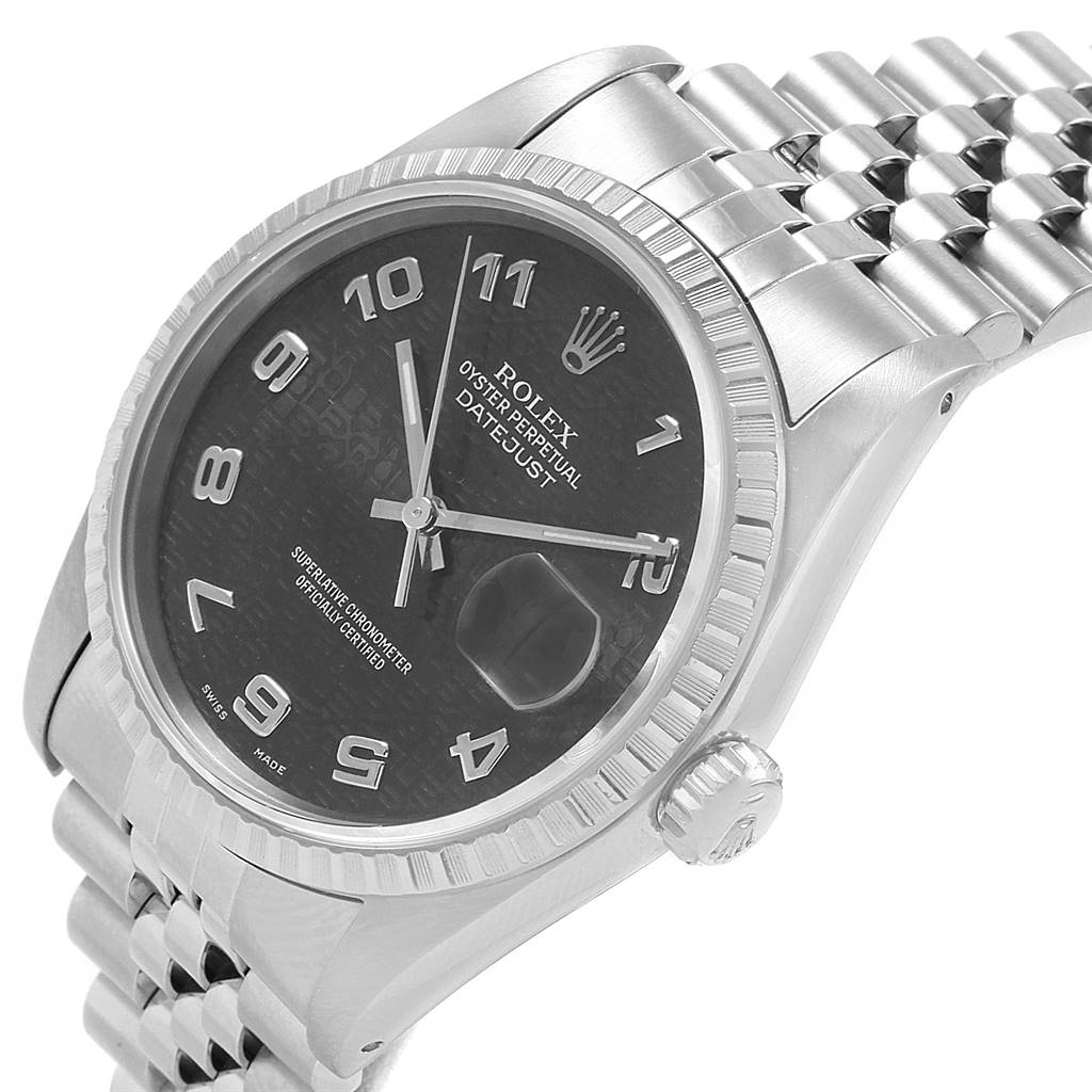 rolex watch grey