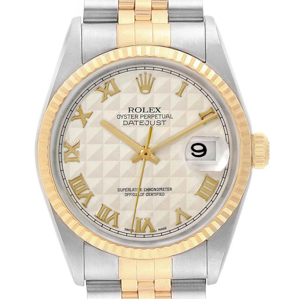 rolex datejust pyramid dial