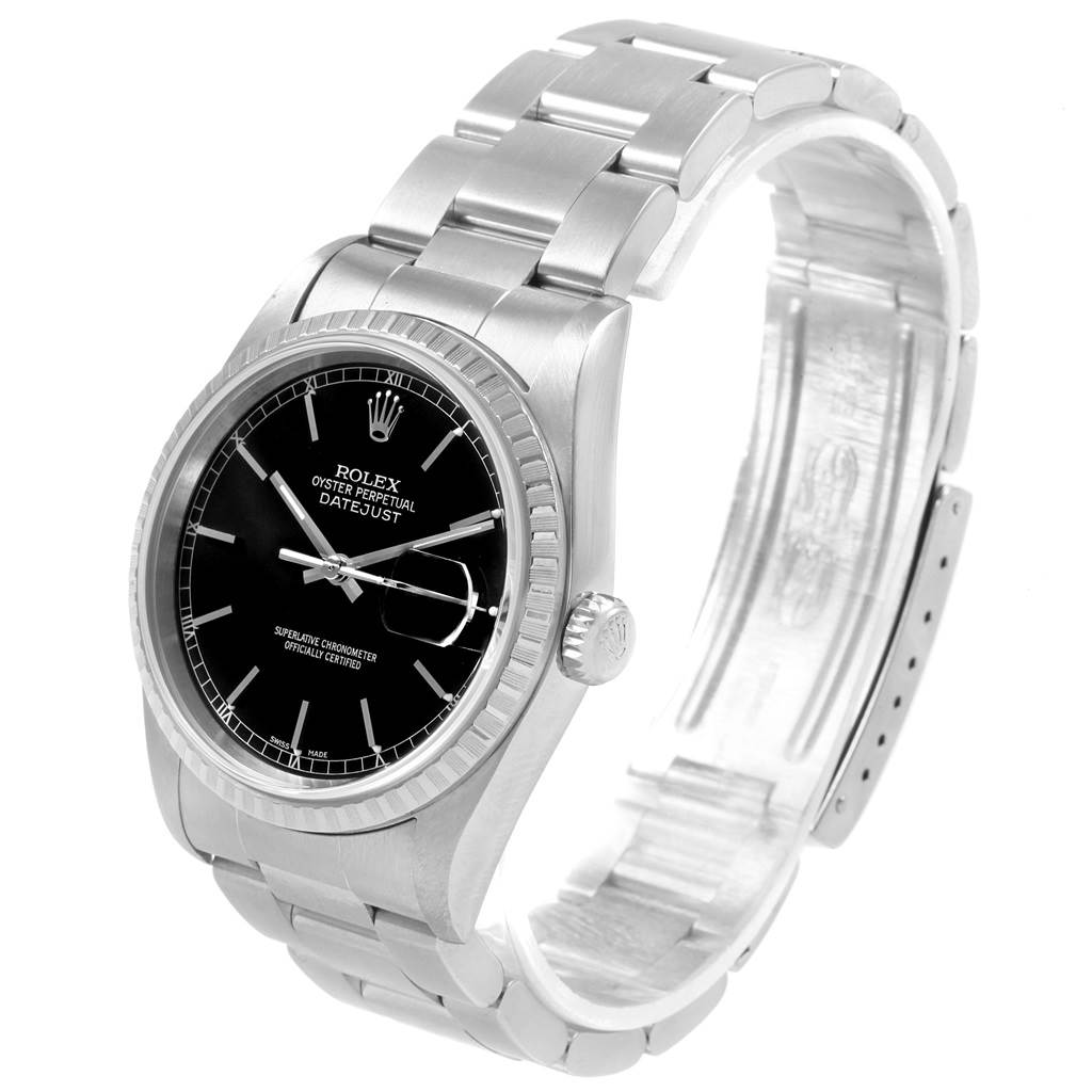 rolex datejust steel 36mm