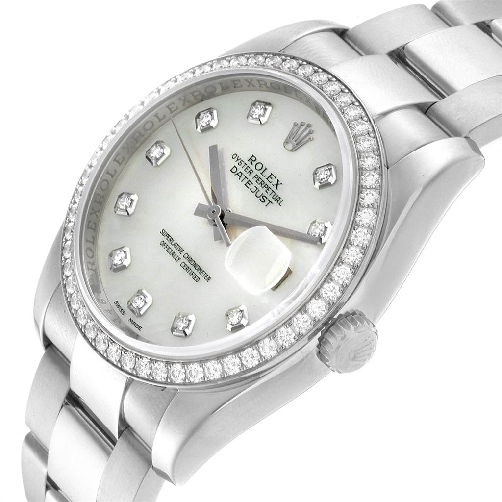 datejust 36 mother of pearl