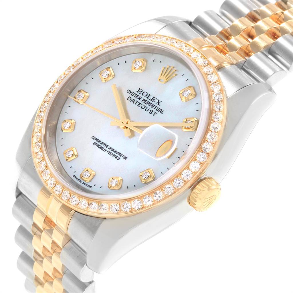 rolex datejust 36mm women's