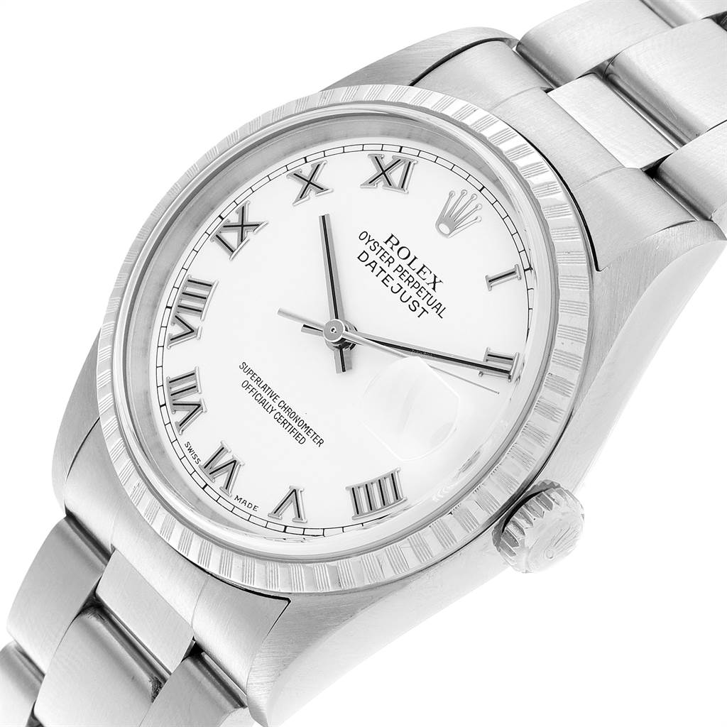 white dial datejust 36