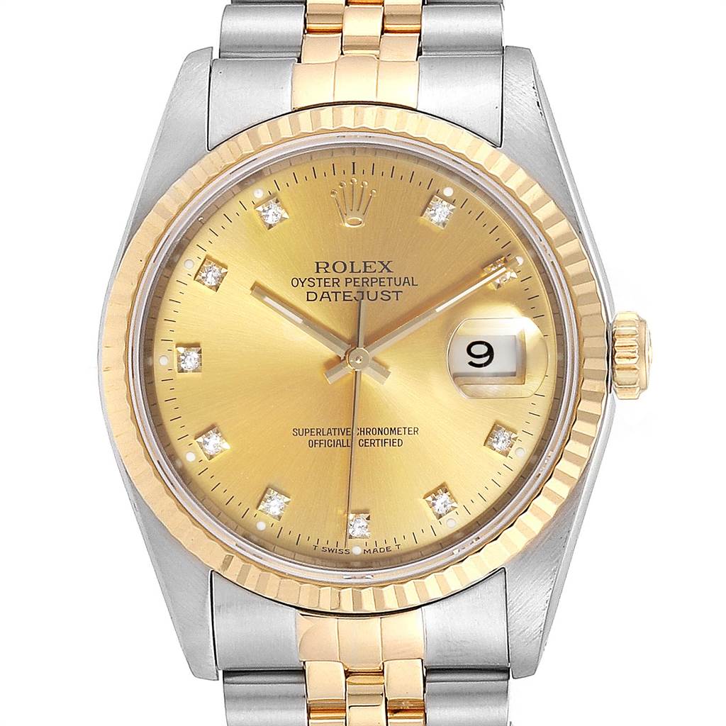 rolex 16233 with diamonds
