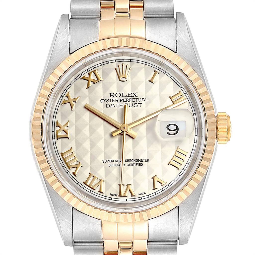 datejust steel and gold