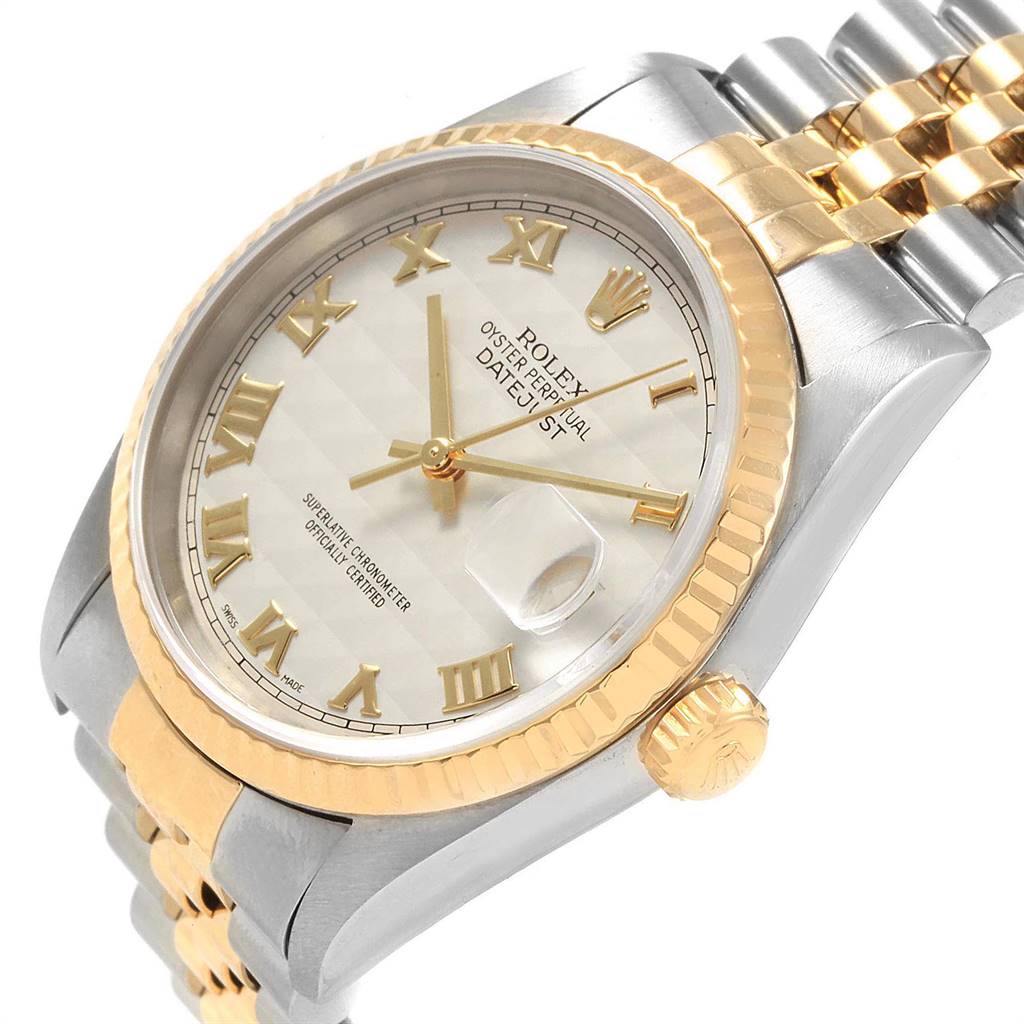 rolex datejust pyramid dial