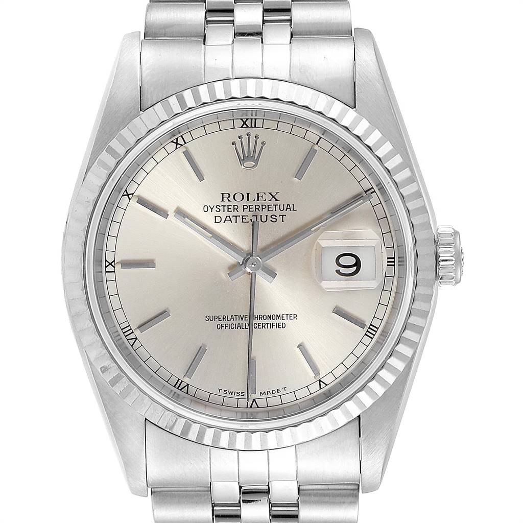 datejust 36 silver dial