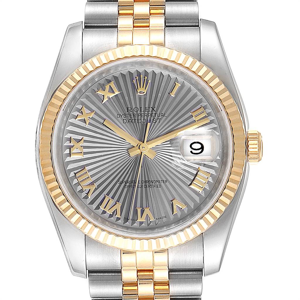 rolex datejust sunbeam dial