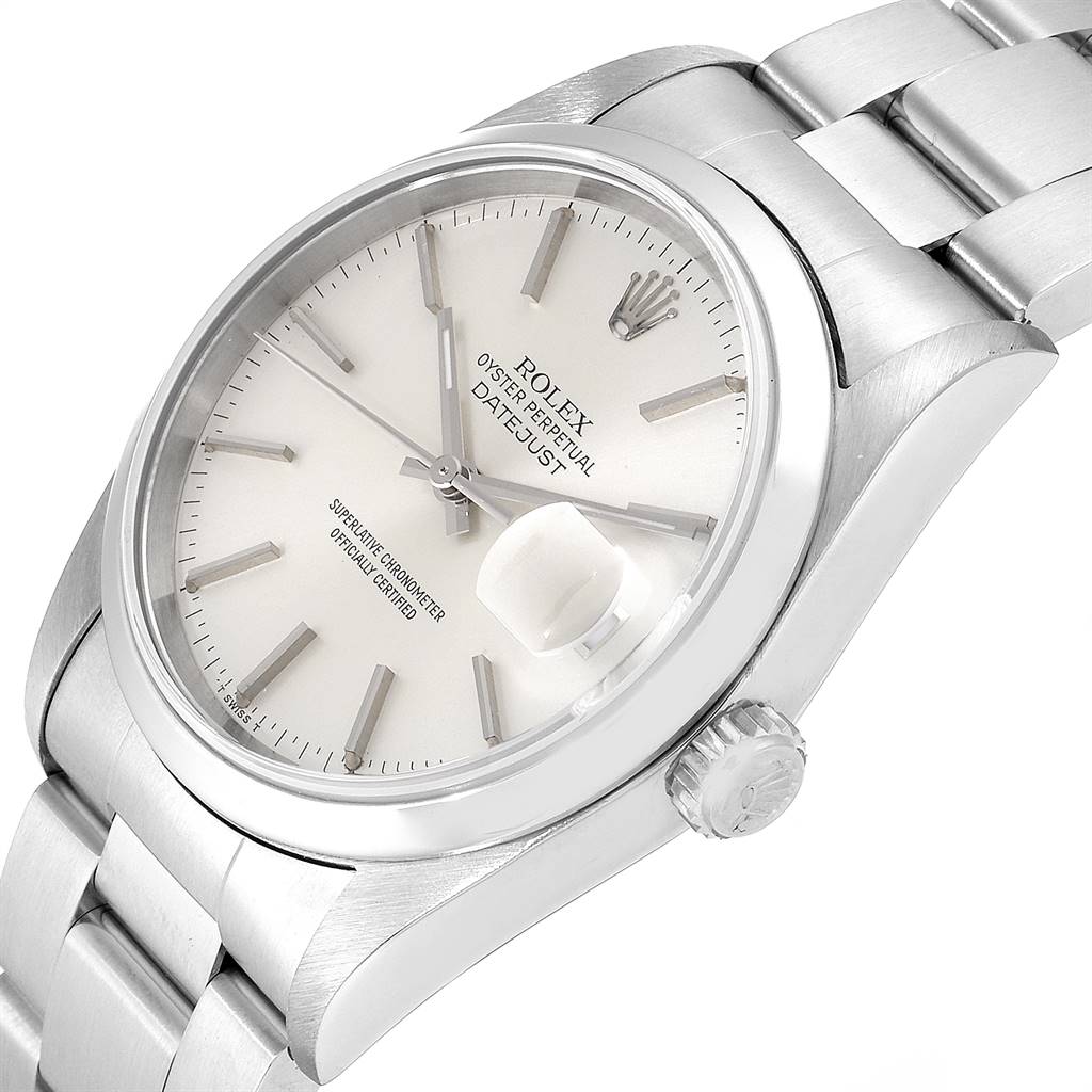 datejust 36 silver dial
