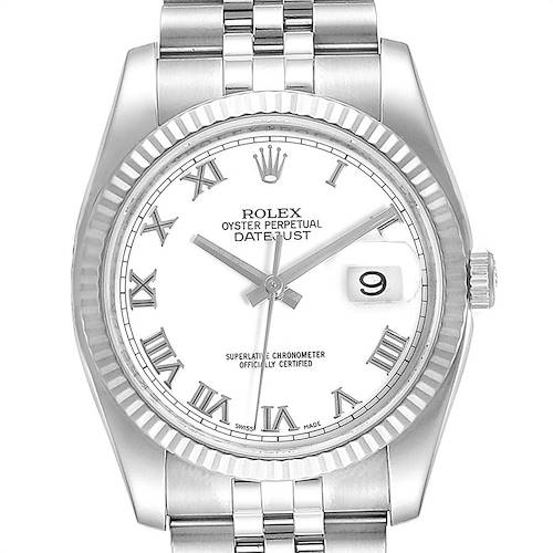 Photo of Rolex Datejust Steel White Gold Jubilee Bracelet Watch 116234
