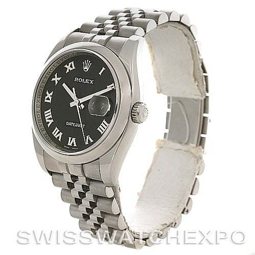Rolex Datejust Men Steel Watch 116200 Year 2007 Box Papers SwissWatchExpo