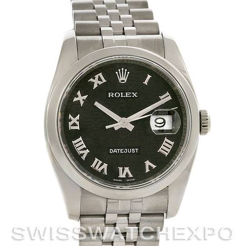 Photo of Rolex Datejust Men Steel Watch 116200 Year 2007 Box Papers