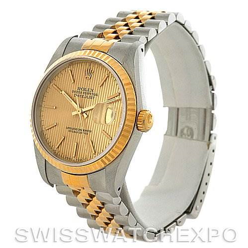 Rolex Datejust Steel and 18k yellow gold watch 16233 SwissWatchExpo
