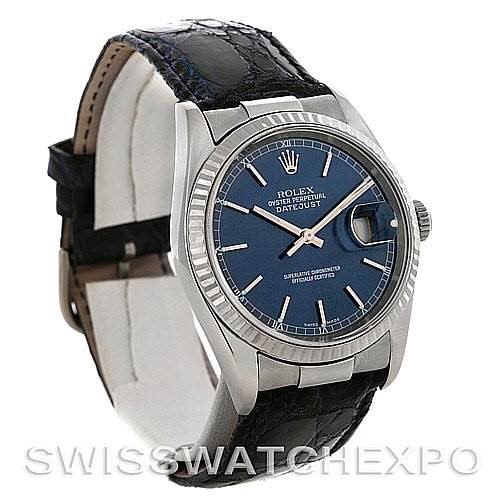 New Style Steel 18K Gold Rolex Datejust with End Links SwissWatchExpo