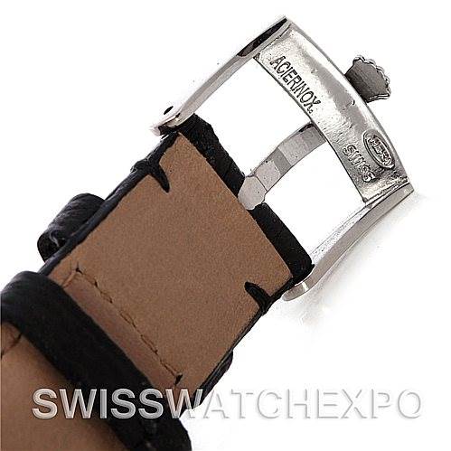 The image shows the buckle and strap of a Rolex Datejust 16234 Men's Stainless Steel Silver Dial 16234 Men's Stainless Steel Silver Dial watch from the reverse side, highlighting the clasp mechanism.