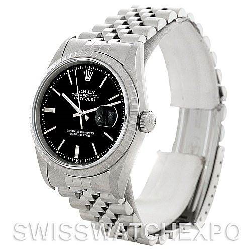 Rolex Datejust Mens Steel Watch 16220 SwissWatchExpo