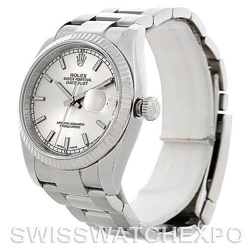 Rolex Datejust Men's Steel Watch 116234 SwissWatchExpo