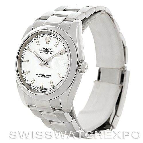 Rolex Datejust Men Stainless Steel Watch 116200 SwissWatchExpo