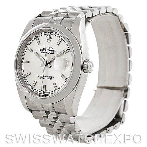 Rolex Datejust Men Stainless Steel Watch 116200 | SwissWatchExpo