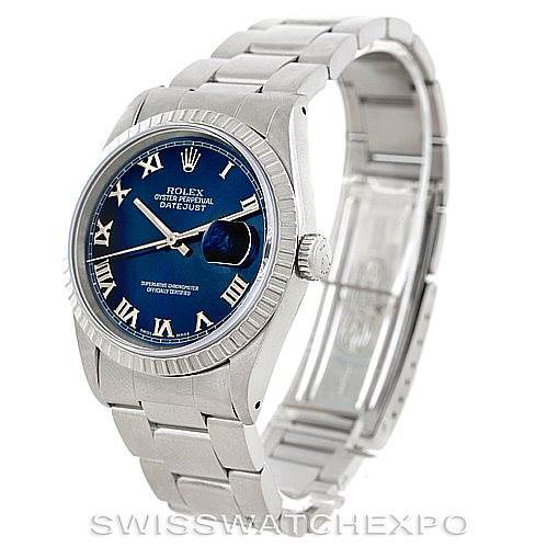 Rolex Datejust Mens Steel Watch 16220 SwissWatchExpo