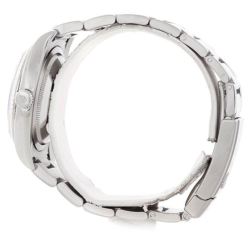 Rolex Datejust Mens Steel 18K White Gold Watch 116234 | SwissWatchExpo