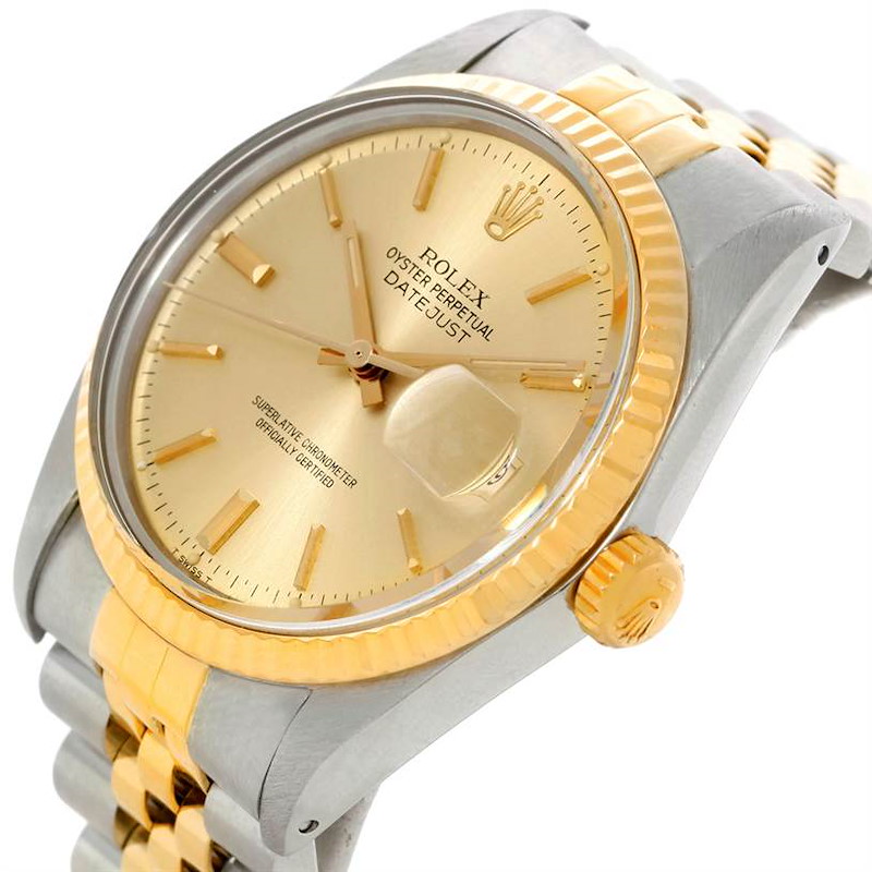 rolex datejust vintage gold