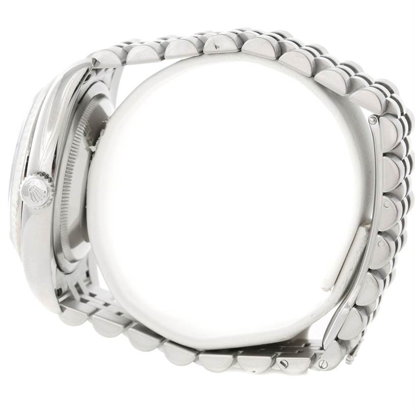 rolex datejust 18k white gold