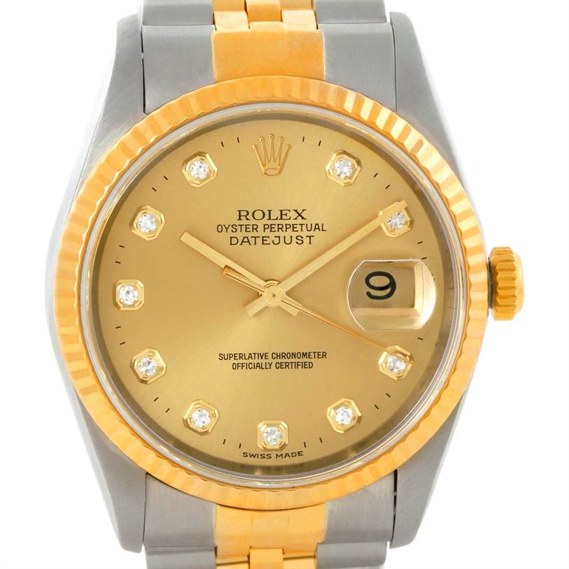 Rolex Datejust Steel and Gold (two tone) 16233 | Stock 9352