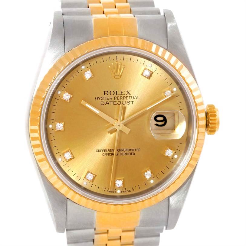 datejust steel and gold