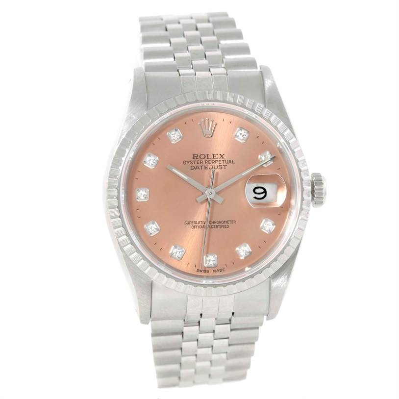 Rolex Datejust Stainless Steel 16220 | Stock 9532X | SwissWatchExpo