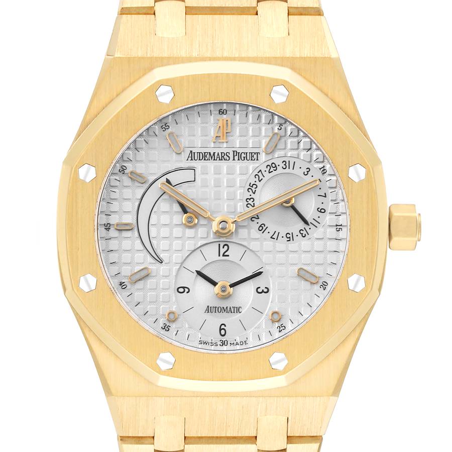 Audemars Piguet Royal Oak Dual Time Yellow Gold Mens Watch 25730BA SwissWatchExpo