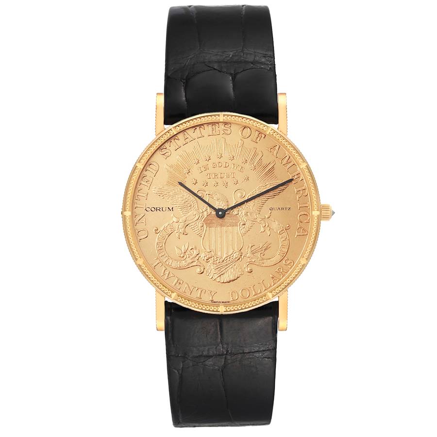 Corum Coin Watch Yellow Gold 1907 | Stock 57860 | SwissWatchExpo