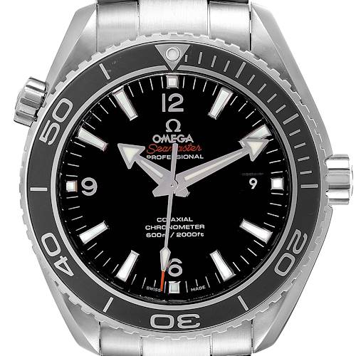 Photo of Omega Seamaster Planet Ocean 600M Mens Watch 232.30.46.21.01.001 Box Card + 2 Extra Links