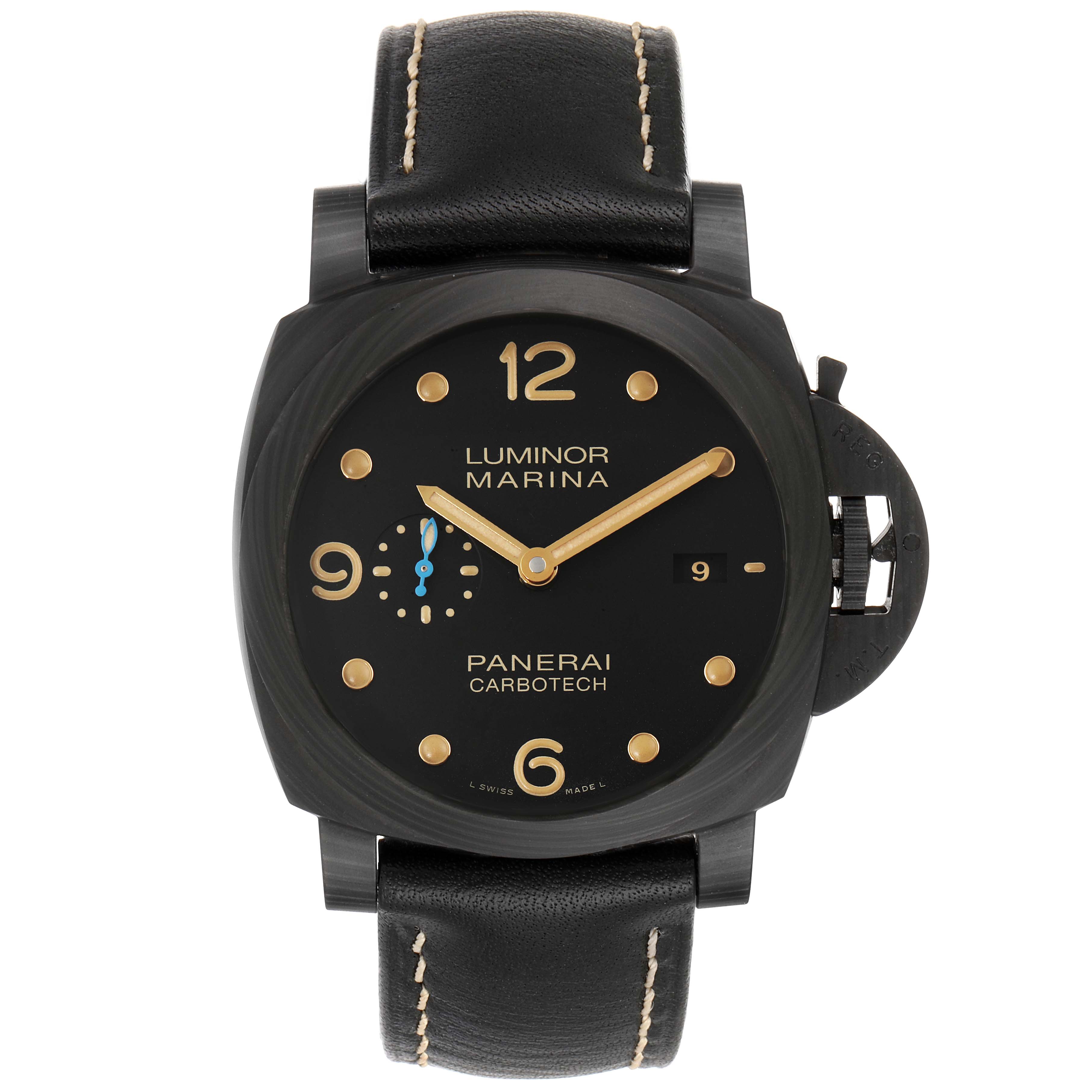 OFFICINE PANERAI ラバーベルト ブラック　XS① Officine Panerai Luminor BiTempo New York Edition – Element