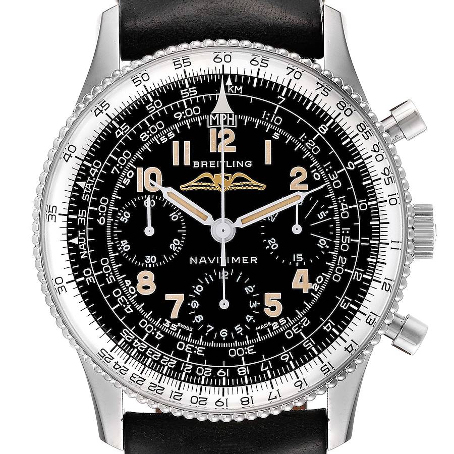 Breitling Navitimer Ref. 806 1959 Re-Edition Steel Mens Watch AB0910 Box Papers SwissWatchExpo