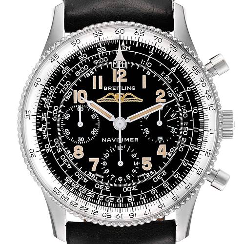 Photo of Breitling Navitimer Ref. 806 1959 Re-Edition Steel Mens Watch AB0910 Box Papers