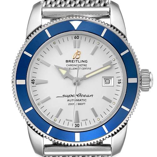 Photo of Breitling Superocean Heritage 42 Steel Silver Dial Mens Watch A17321