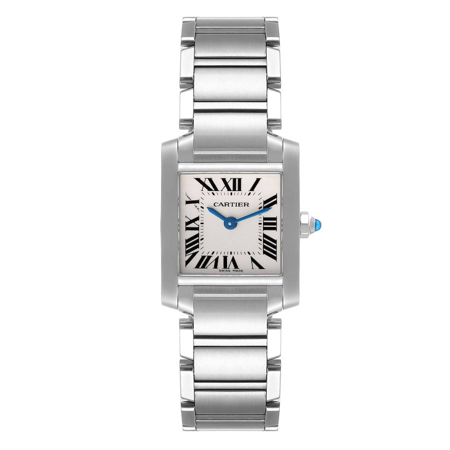 Cartier Tank Francaise Small Steel Ladies Watch W51008Q3 2 extra