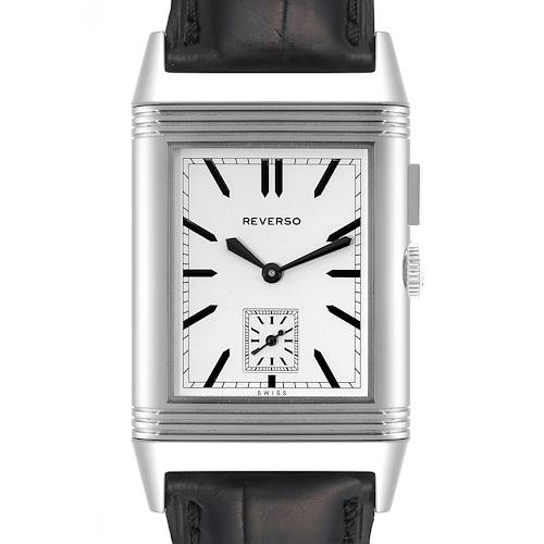 Photo of Jaeger LeCoultre Reverso Duo Day Night Steel Watch 278.8.54 Q3788570 Box Papers