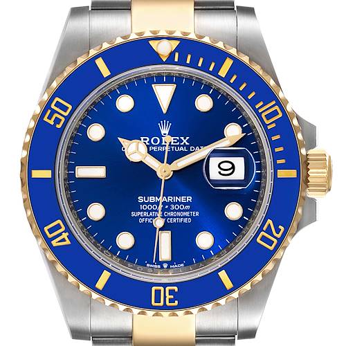 Photo of NOT FOR SALE Rolex Submariner 41 Steel Yellow Gold Blue Dial Mens Watch 126613 Unworn PARTIAL PAYMENT