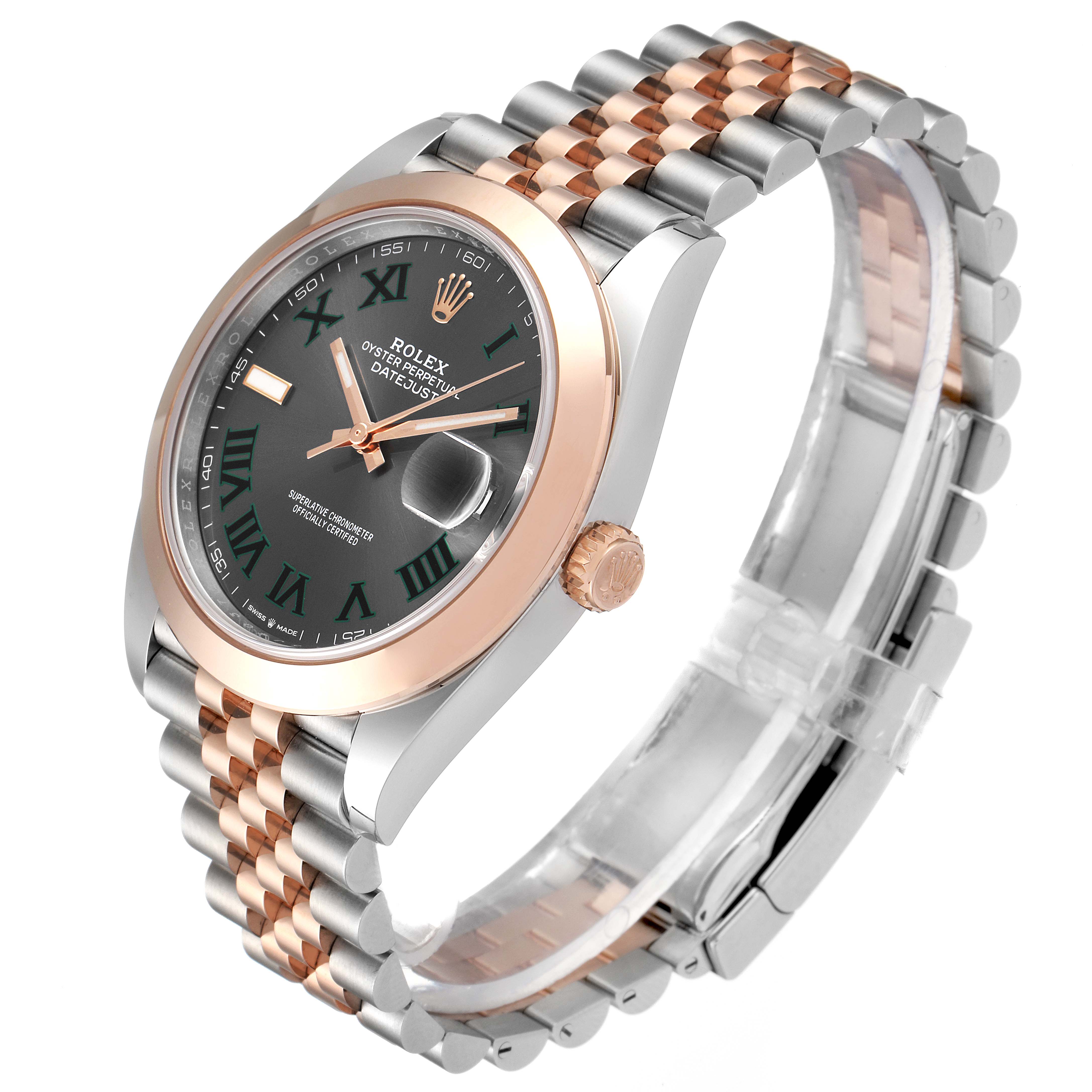 rolex datejust 41 rose gold price