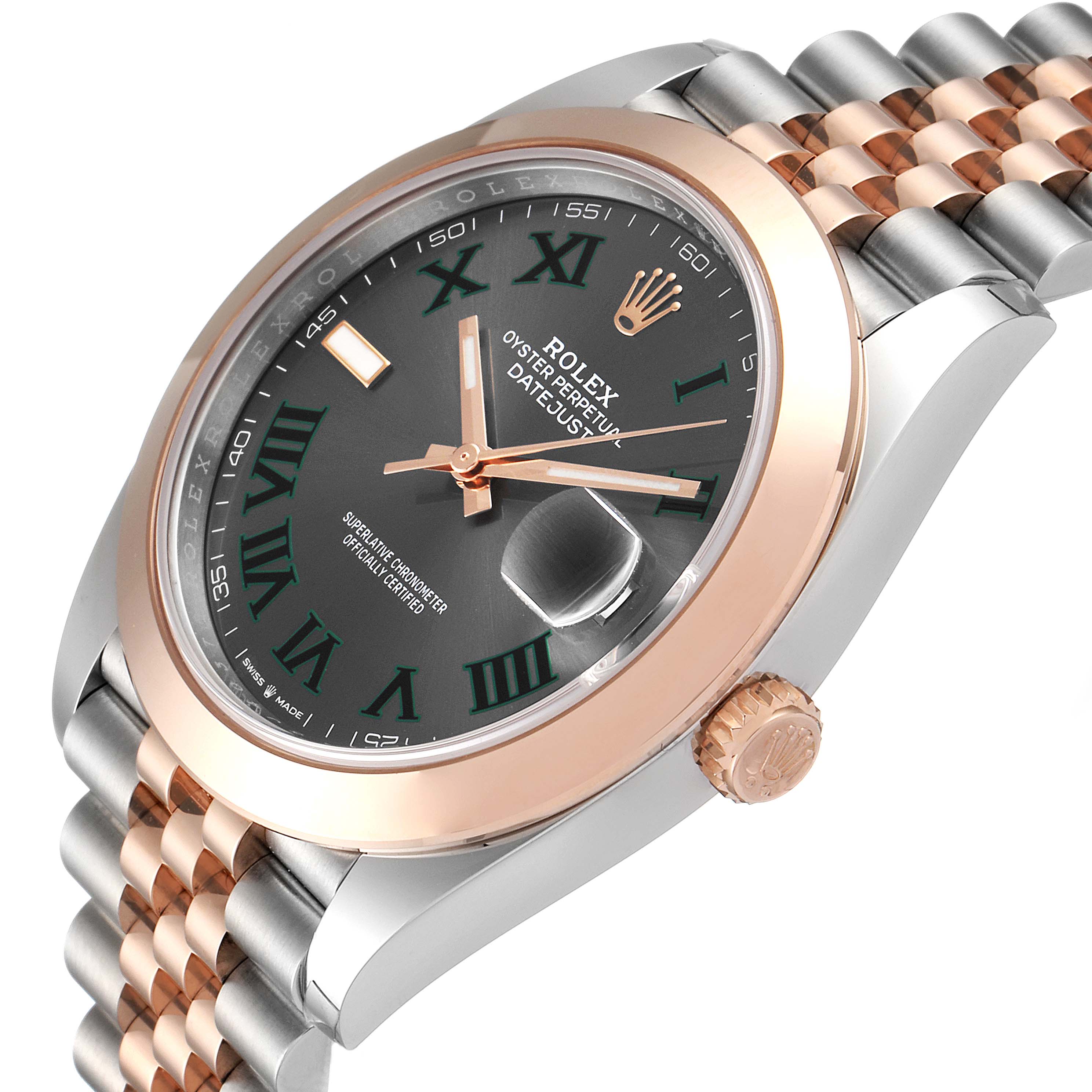 rolex datejust 41 rose gold price