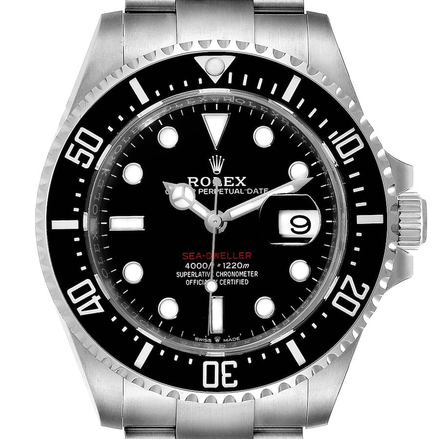 Rolex Seadweller 43mm 50th Anniversary Steel Mens Watch 126600 Unworn SwissWatchExpo