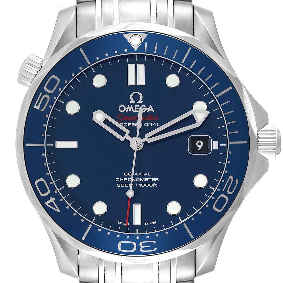 Omega Seamaster Diver 300M Steel Mens Watch 212.30.41.20.03.001 SwissWatchExpo