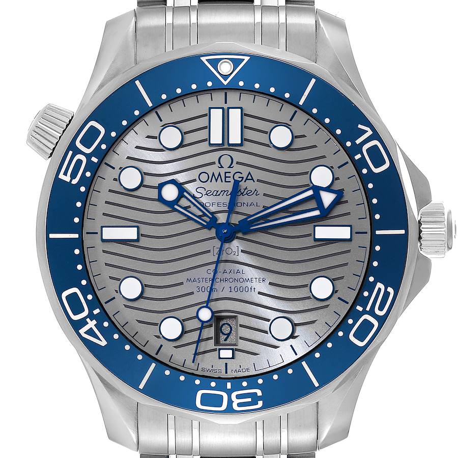 Omega Seamaster Diver Master Chronometer Steel Mens Watch 210.30.42.20.06.001 Unworn SwissWatchExpo