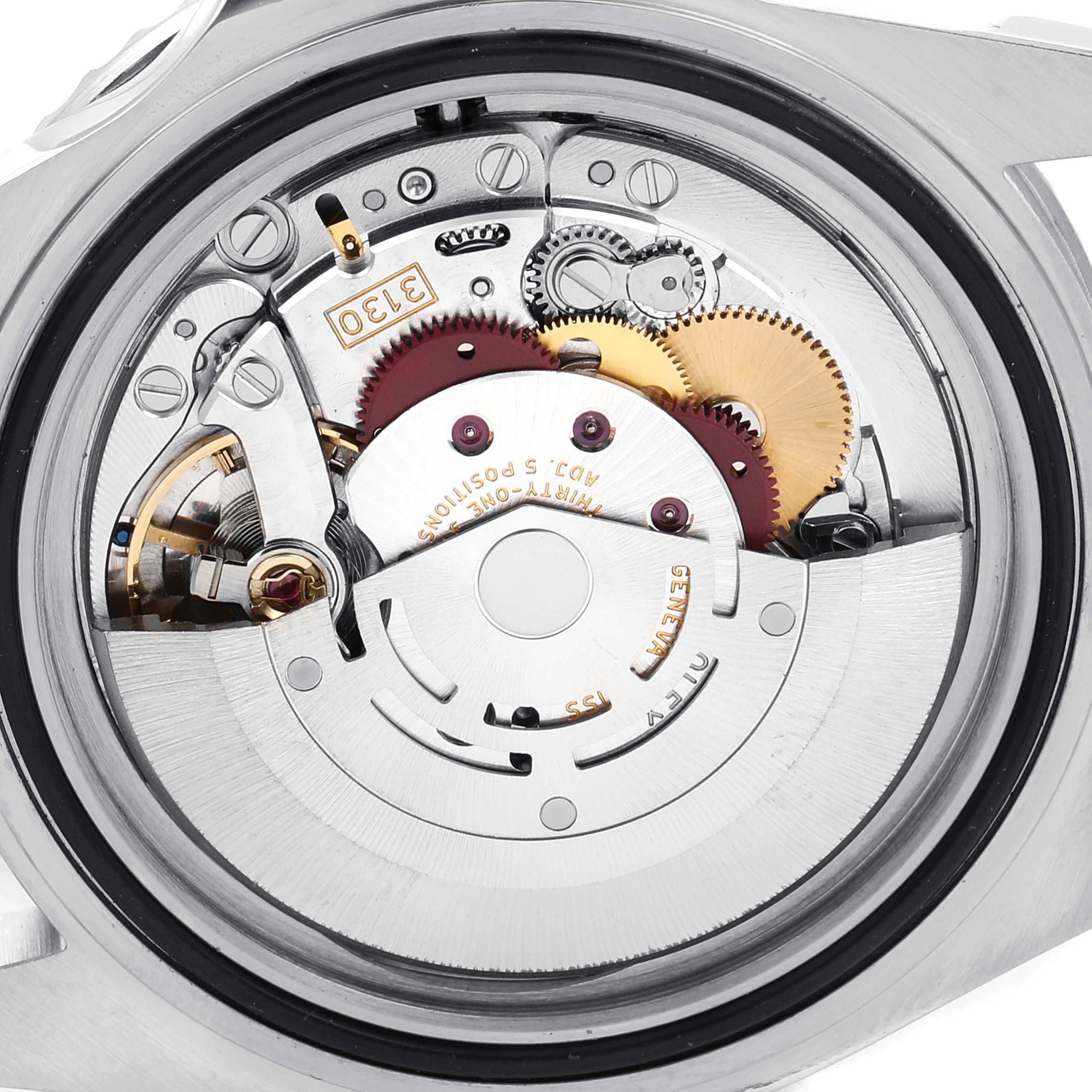 The image shows the inner mechanical movement of the Rolex Submariner 14060 Men's Stainless Steel Black Dial 14060 Men's Stainless Steel Black Dial watch, viewed from the back.