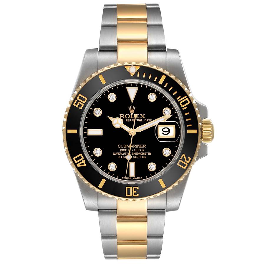 (美品)ROLEX Submariner fashionホワイト文字盤 Rolex Submariner Handcrafted (White Dial